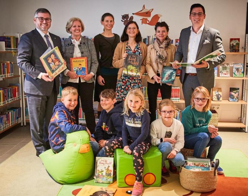 Eröffnung Stadtbücherei Melk mit Landesrat Schleritzko 23.4.2022