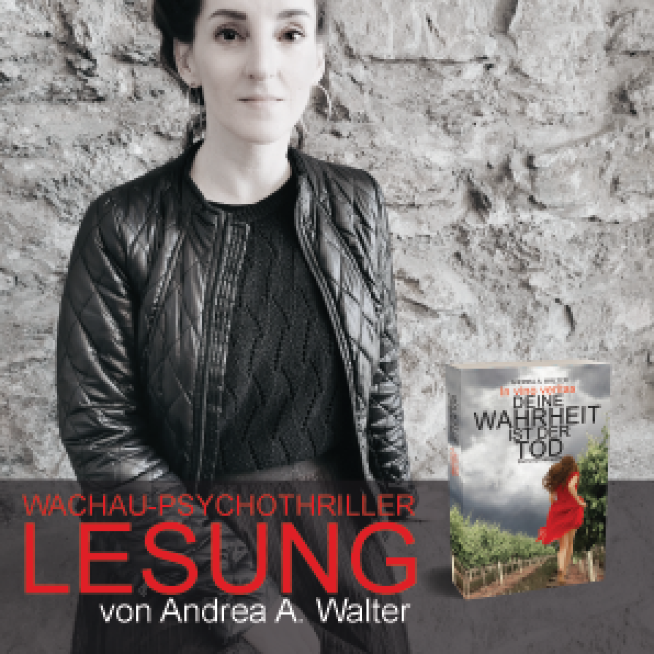 Andrea A. Walter - Plakat Lesung