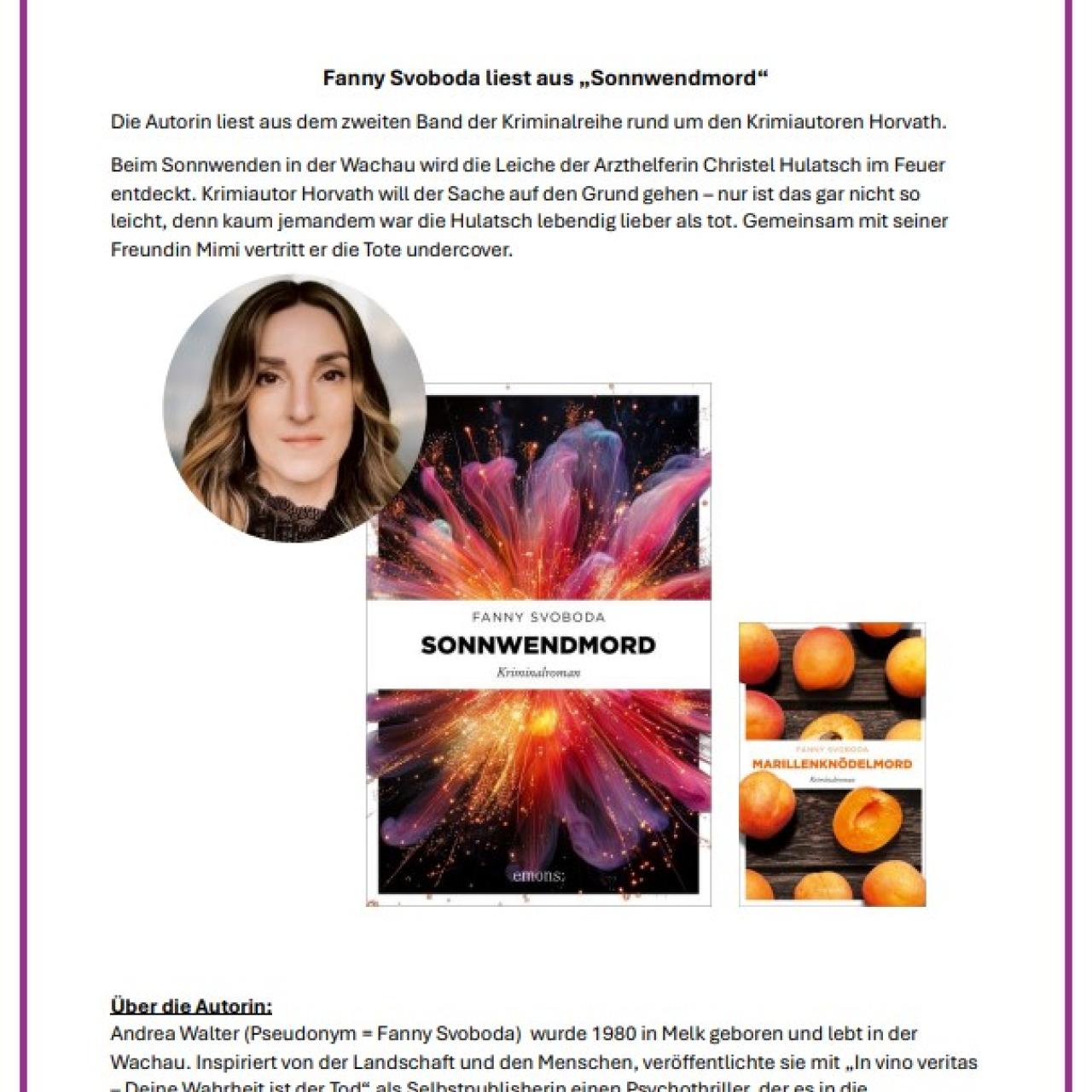 Flyer Lesung
